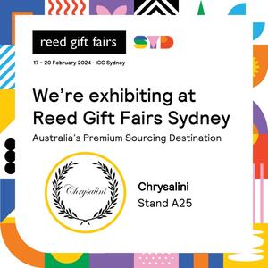 We're thrilled to be exhibiting at Reed Gift Fairs Sydney, taking place at ICC Sydney from 17 - 20 February. Visit our stand to discover our latest product releases and new season trends!

Register for free here https://invt.io/1ixb6ct7bd7
TRADE ONLY
#reedgiftfairs #bridaljewellery #stefana #menjewellery #mati #sydney