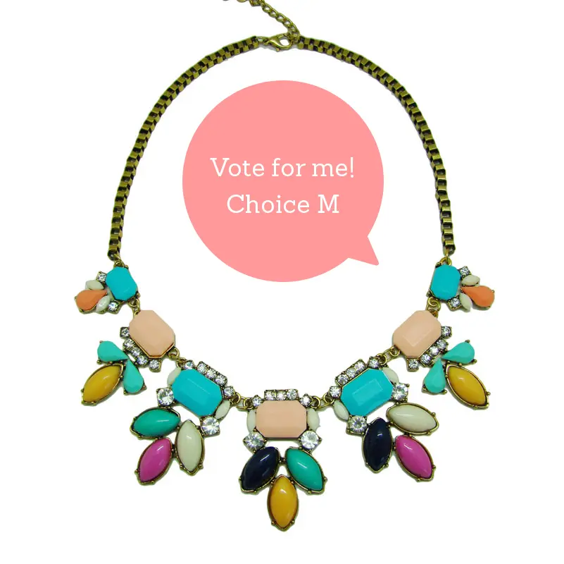 Vote for this necklace M