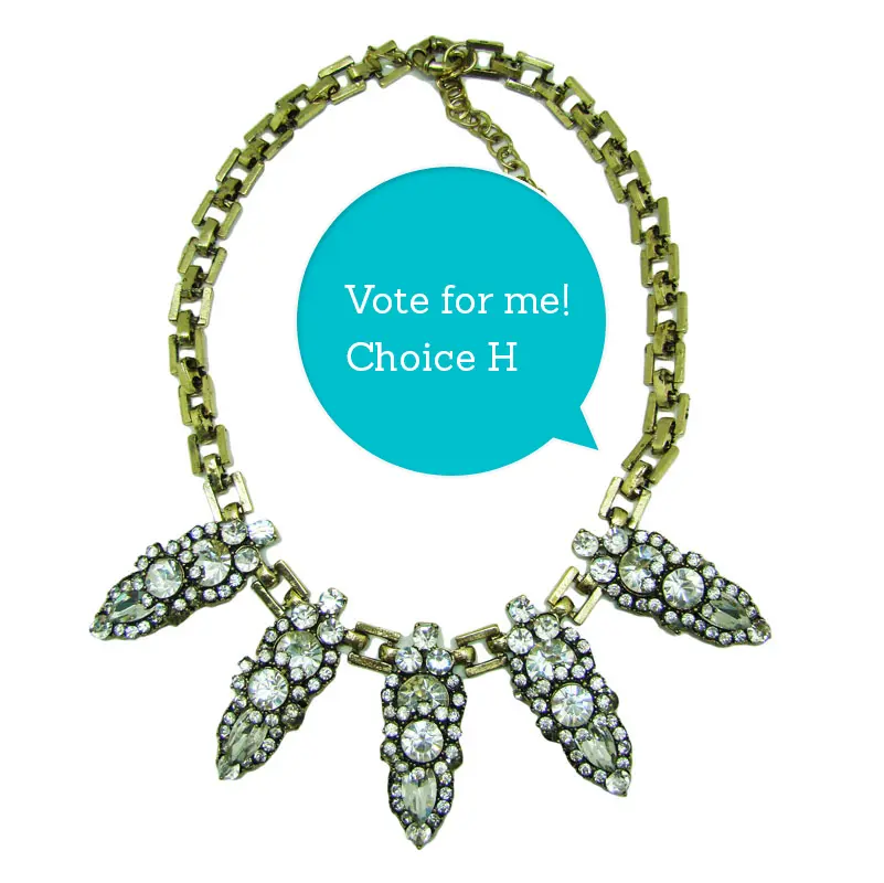 Vote for this necklace H