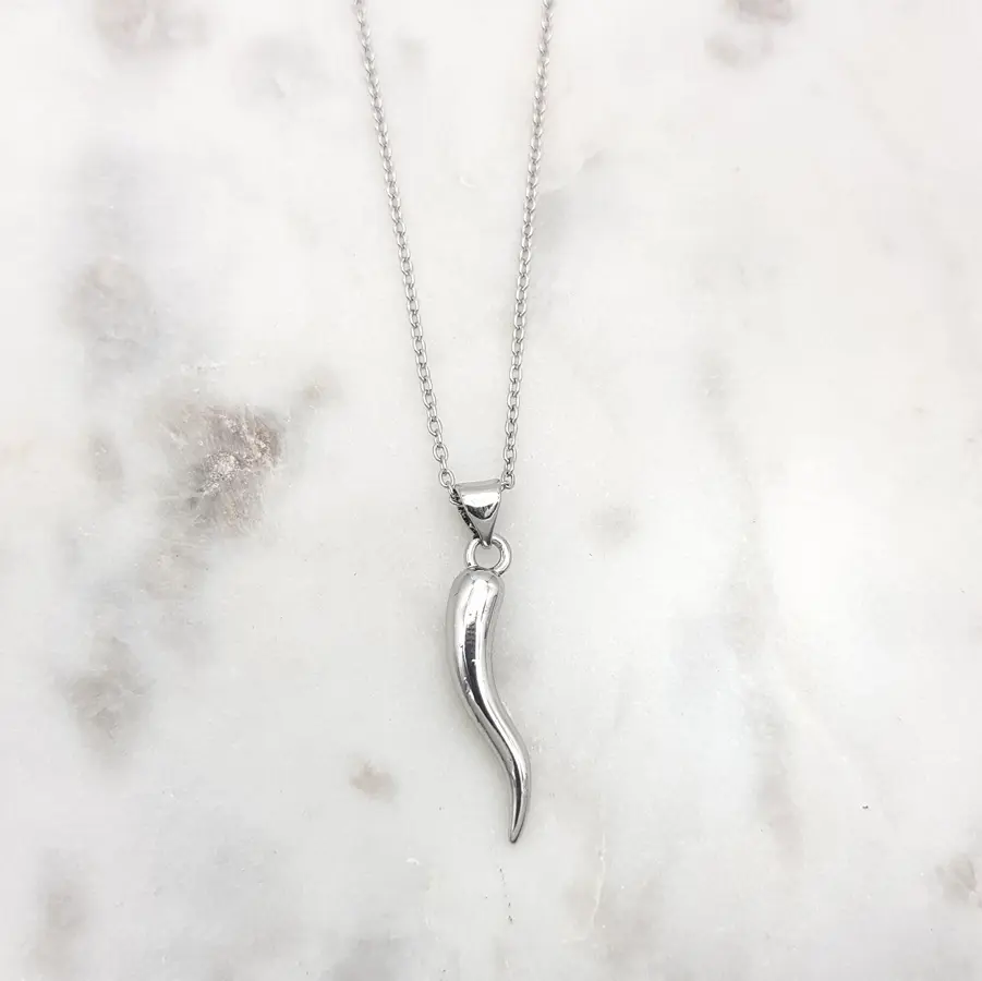 SILVER - RHODIUM PLATED