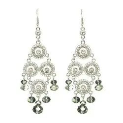 1. KE1790-AVAILABLE IN SILVER/HEMATITE & GOLD thumbnail